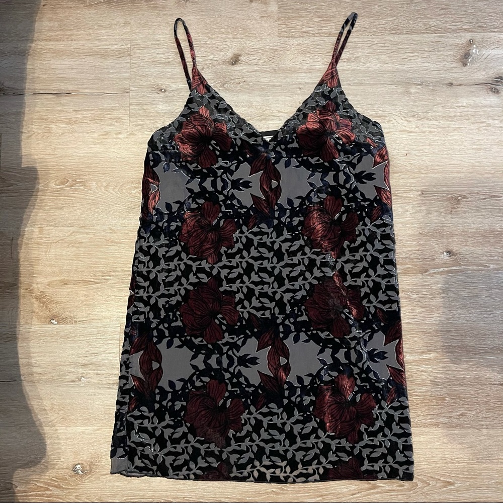 Velvet Shift Tank Dress